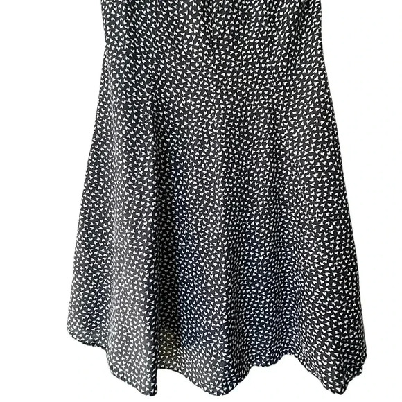 BANANA REPUBLIC NWOT SLEEVELESS DRESS CROSSOVER STRAPS NAVY BLUE WHITE | 12 - Picture 5 of 7